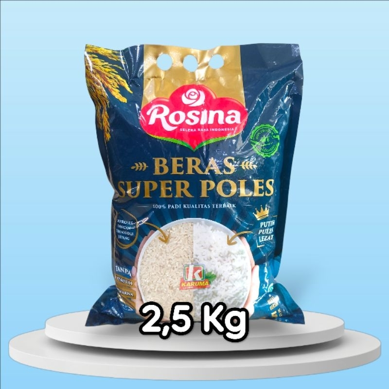 

ROSINA BERAS SUPER POLES 2.5 KILOGRAM