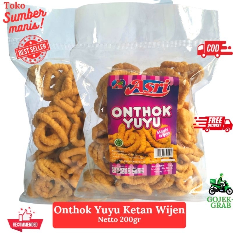 

Onthok Yuyu Ketan Keciput Wijen Asri Oleh Oleh Malang