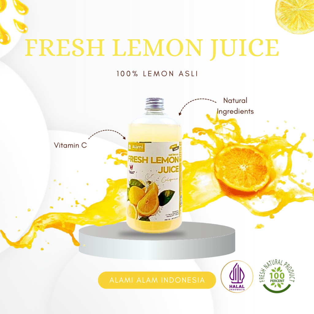 

ALAMI SARI LEMON 500 ML MURNI MINUMAN KESEHATAN TANPA CAMPURAN ASLI INDONESIA