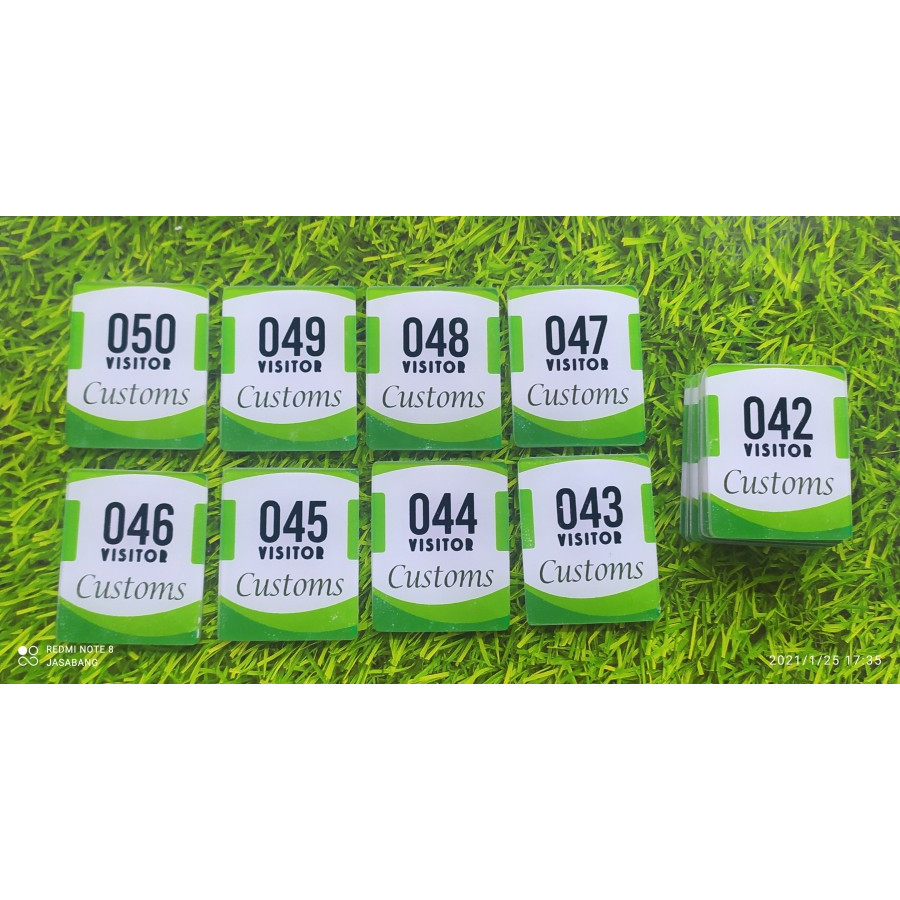 

Nomor Antrian Akrilik Acrylic Murah dan Awet