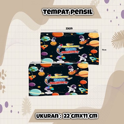 

Pencil Case ASTRONOT tempat Pensil Kotak dompet pouch wadah kostak