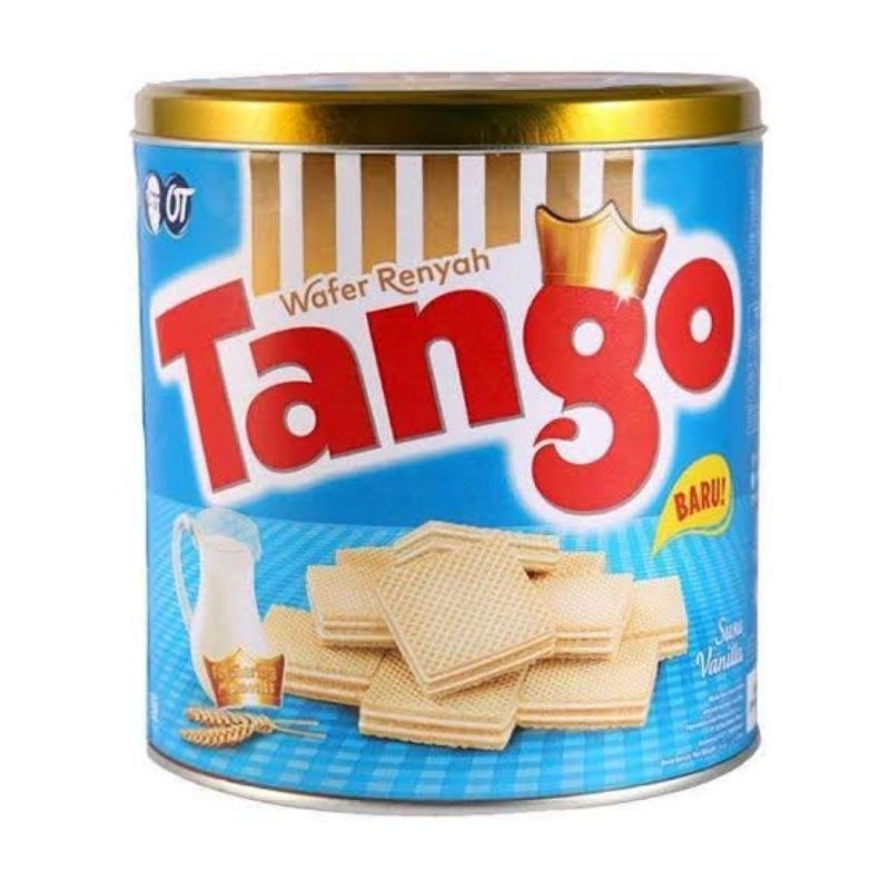 

Tango Wafer Rasa Vanila Kaleng Tango Kaleng