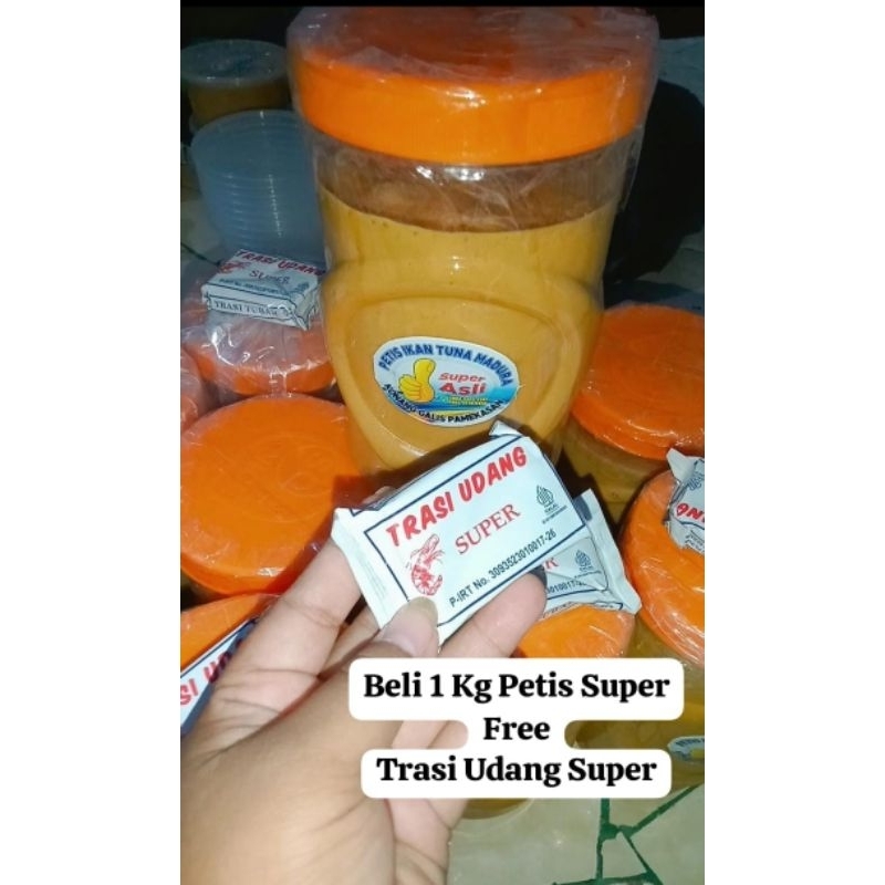 

Petis Super Asli Ikan Tuna 1 Kg