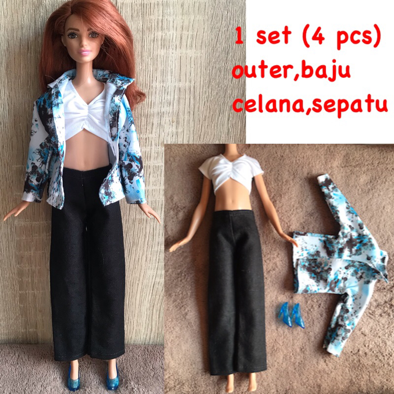 Baju barbie,baju boneka barbie,baju ken,celana barbie