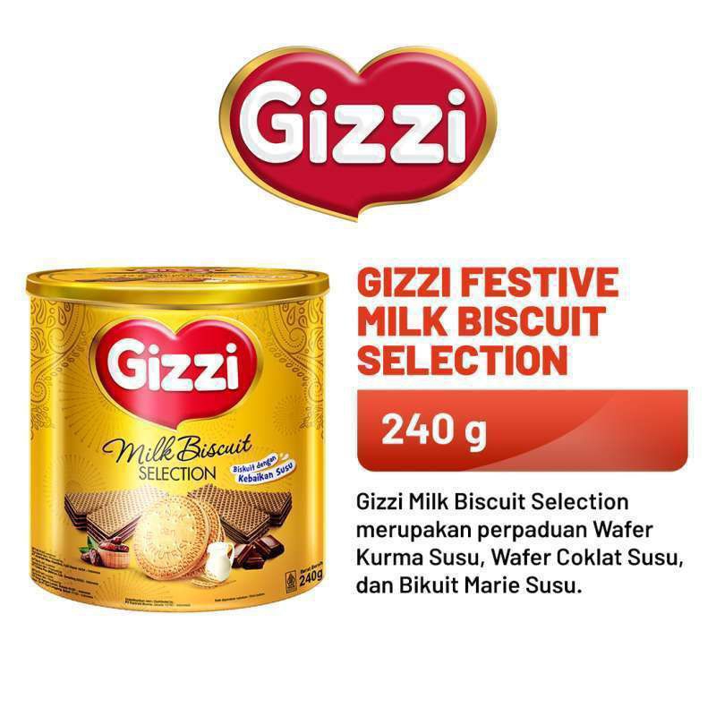 

Gizzi Milk Biscuit 240gr