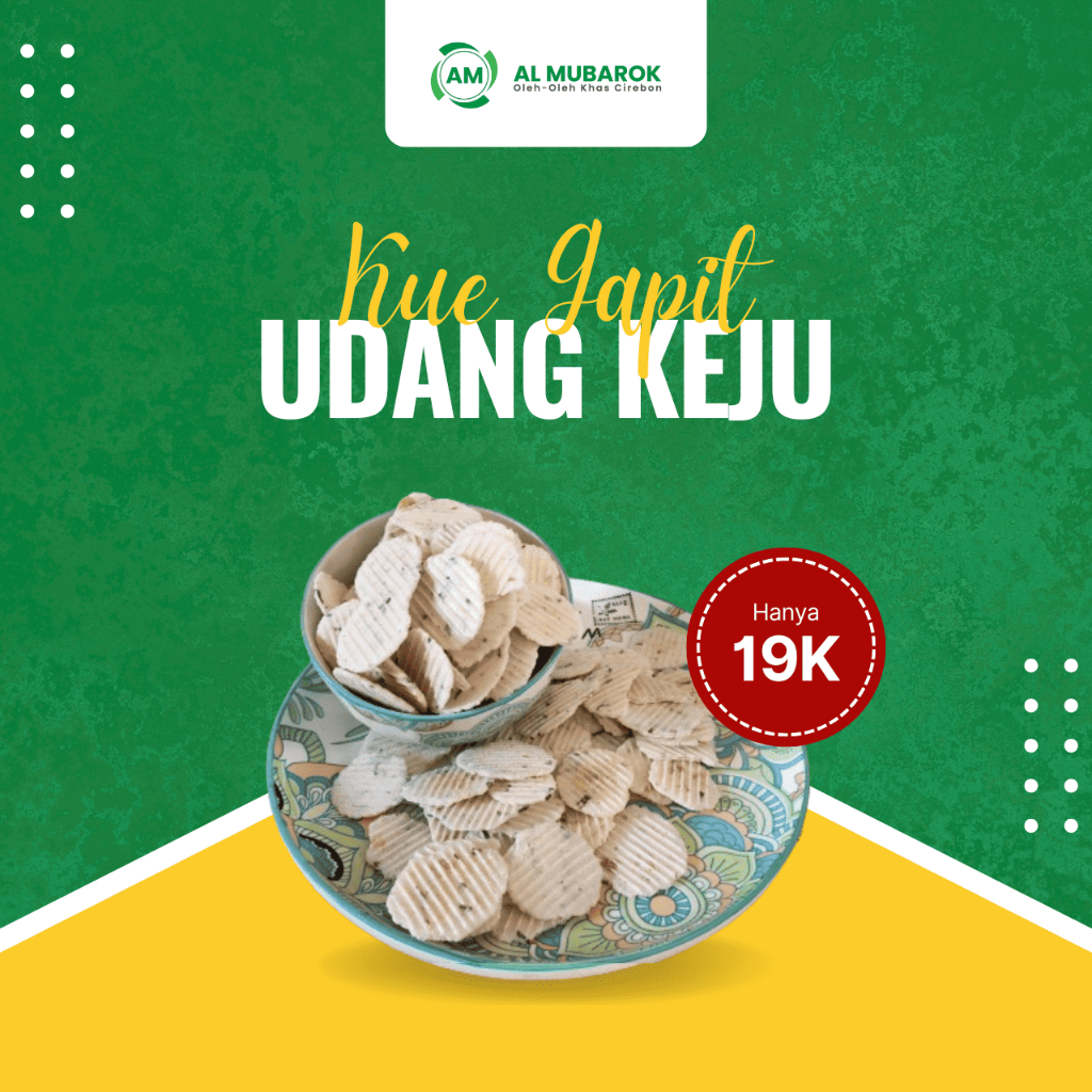 

Kue Gapit Udang Keju – Renyah dan Gurih Khas Cirebon 250gr, 500gr, 1Kg