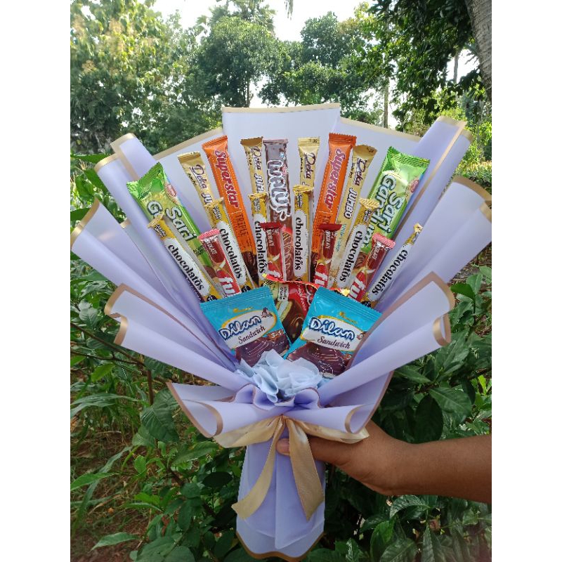 

buket Snack murah meriah bisa request isi