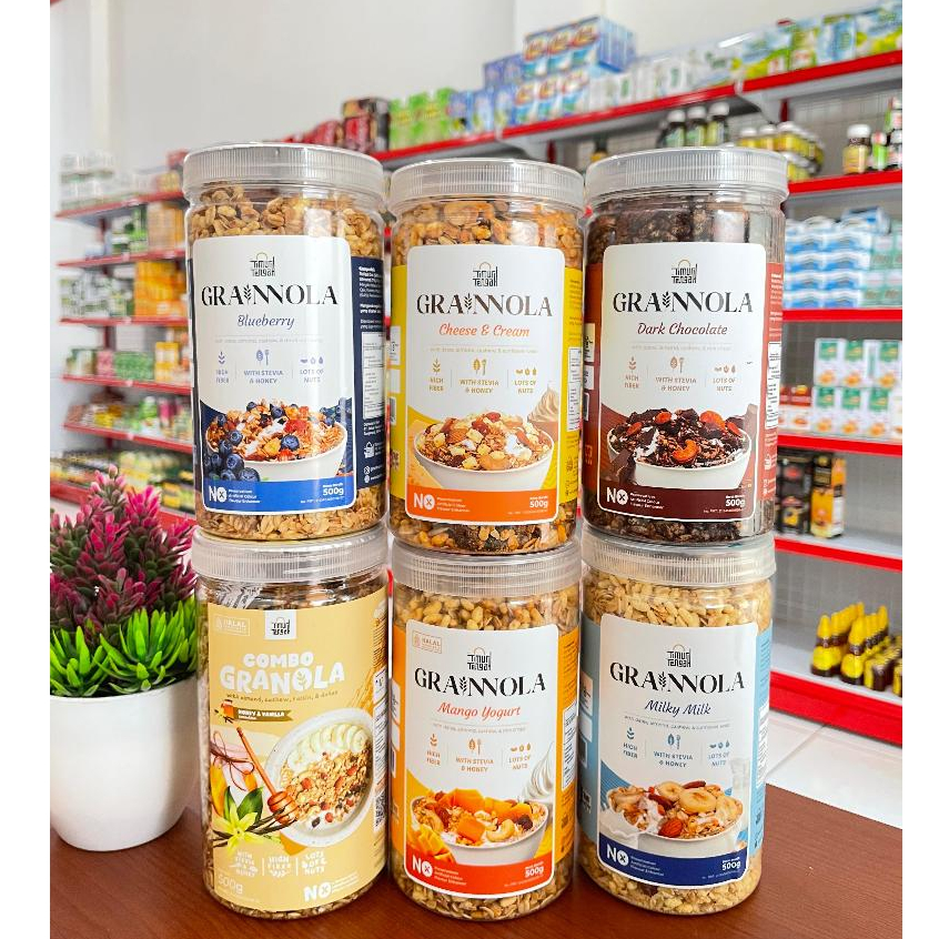 

GRANOLA Combo Timur Tengah 500gr | Sereal Makanan Sehat High Quality
