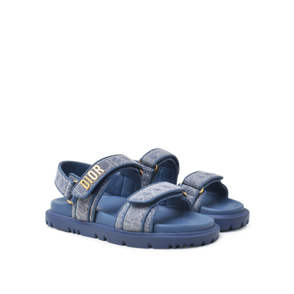 CHRISTIAN DIOR Dioract sandal denim