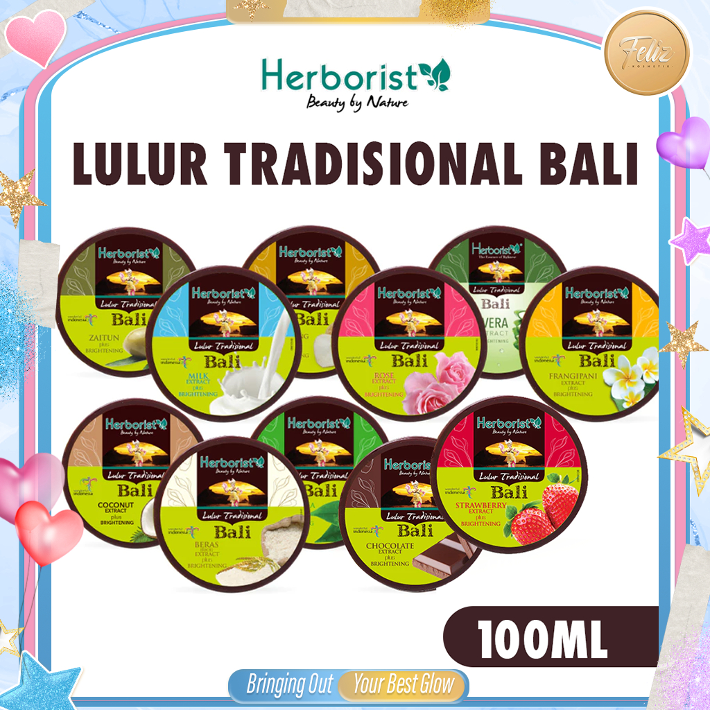 * FELIZ * HERBORIST Lulur Traditional Bali 100gr