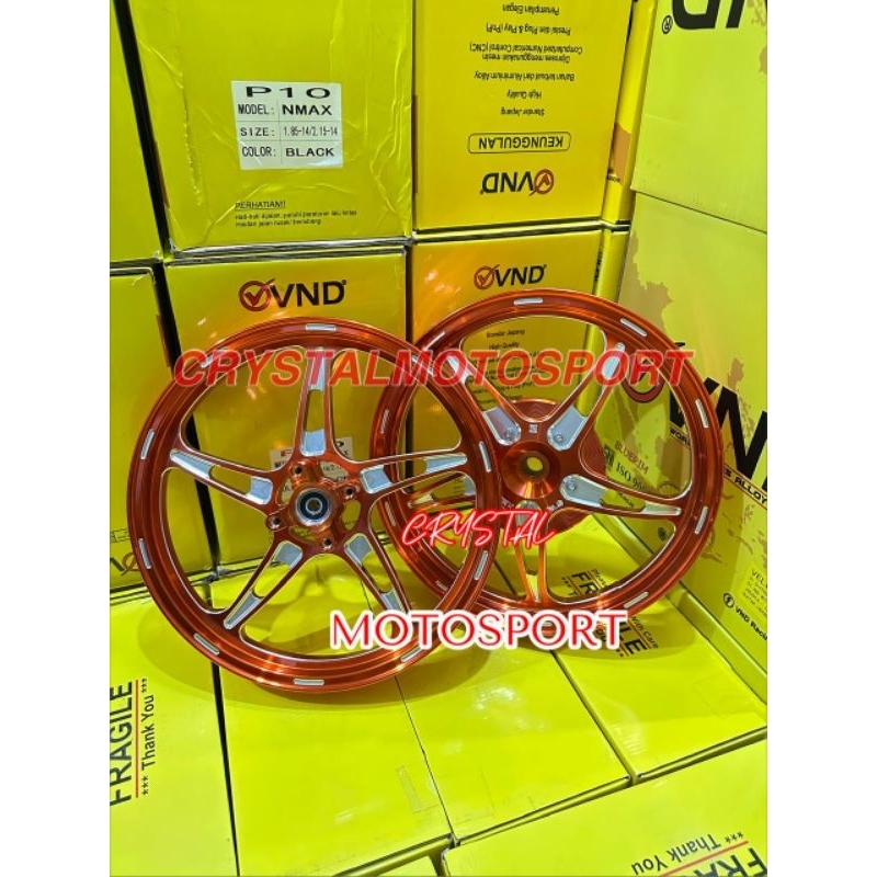 velg vnd bintang laut vario 125 / vario 150 160x14 & 185x14 pelak bintang laut vnd original vario 12