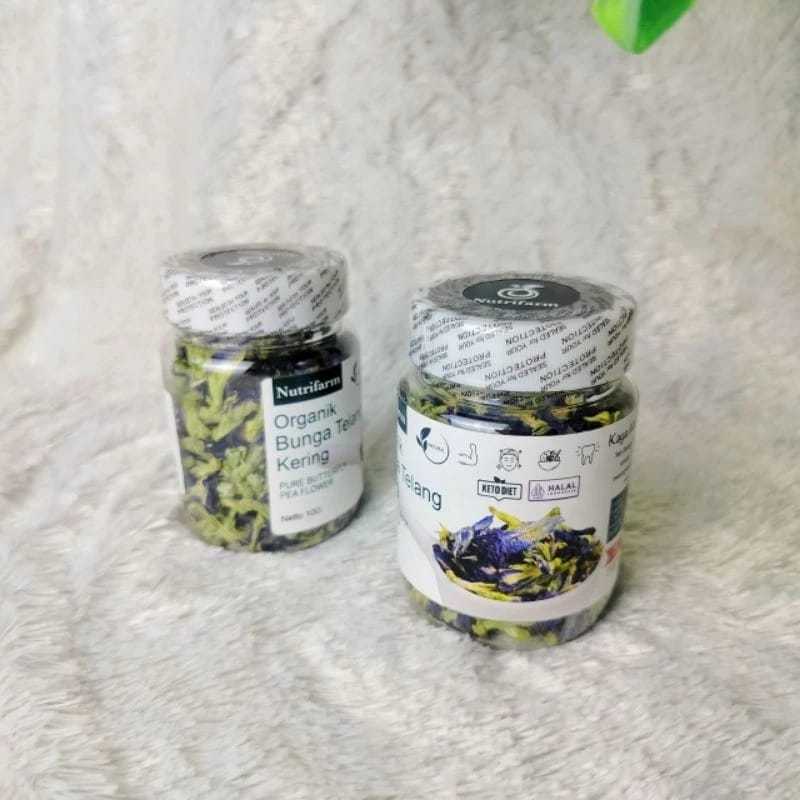 

Teh Bunga Telang Kering Nu3farm | Organik Bunga Telang | Teh Biru