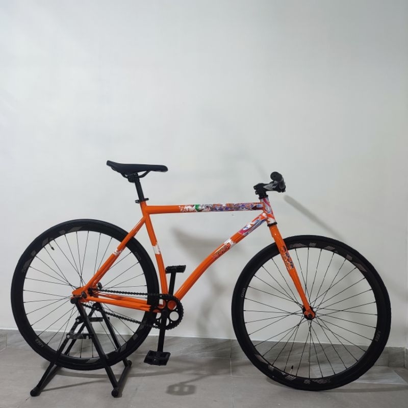 Sepeda Fixie Wimcycle Rakitan Baru - Sepeda Fixie Rakitan Frame oversize - Fixie Wimcycle Doltrap - 