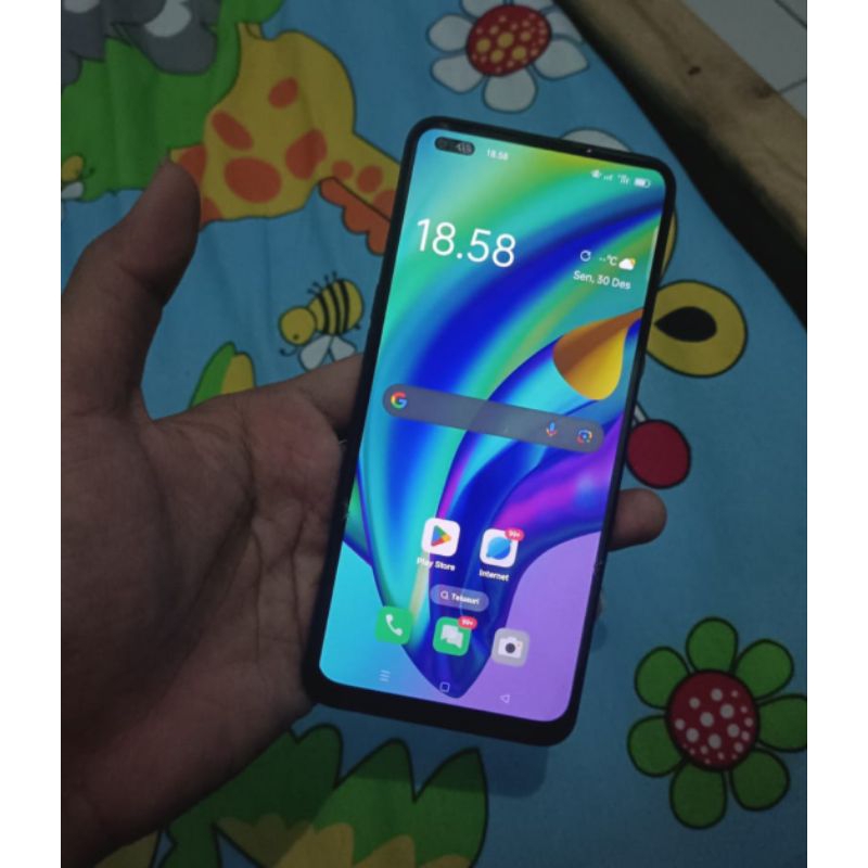 Hp Smartphone Oppo Reno 4F Second