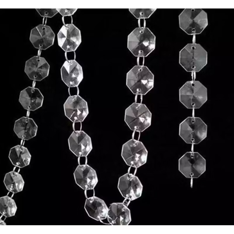 tirai kristal.kristal dekorasi