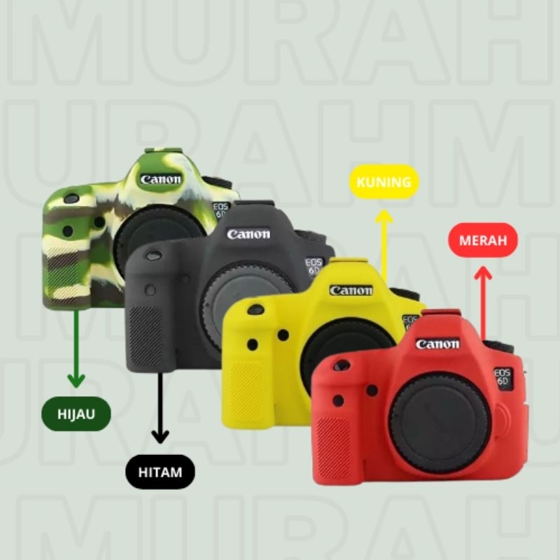 Silicone Case Canon Eos 6D & 6D 2 baru