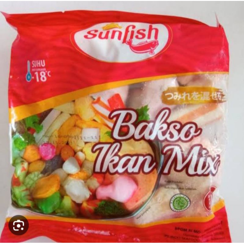 

Bakso ikan mix