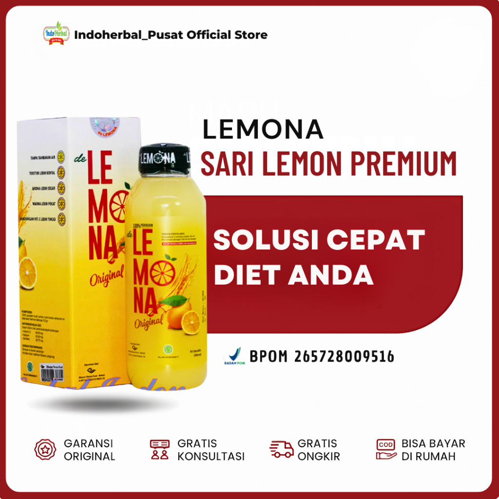 

Lemona Air Sari Lemon Untuk Kesehatan Diet Jus Asli Original