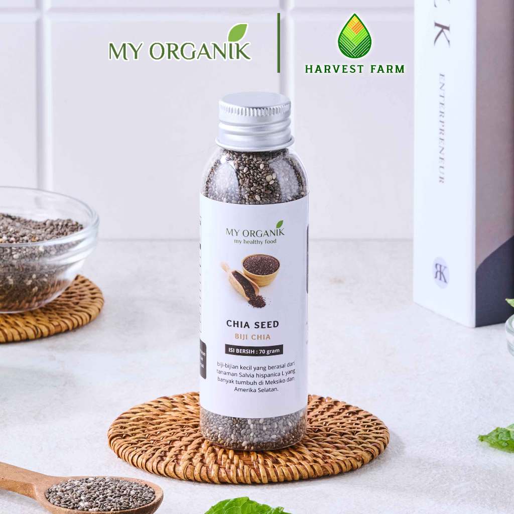 

My Organik Bubuk Chia Seed 70 gr Organic Chea Seeds Original 100% Murni Non GMO