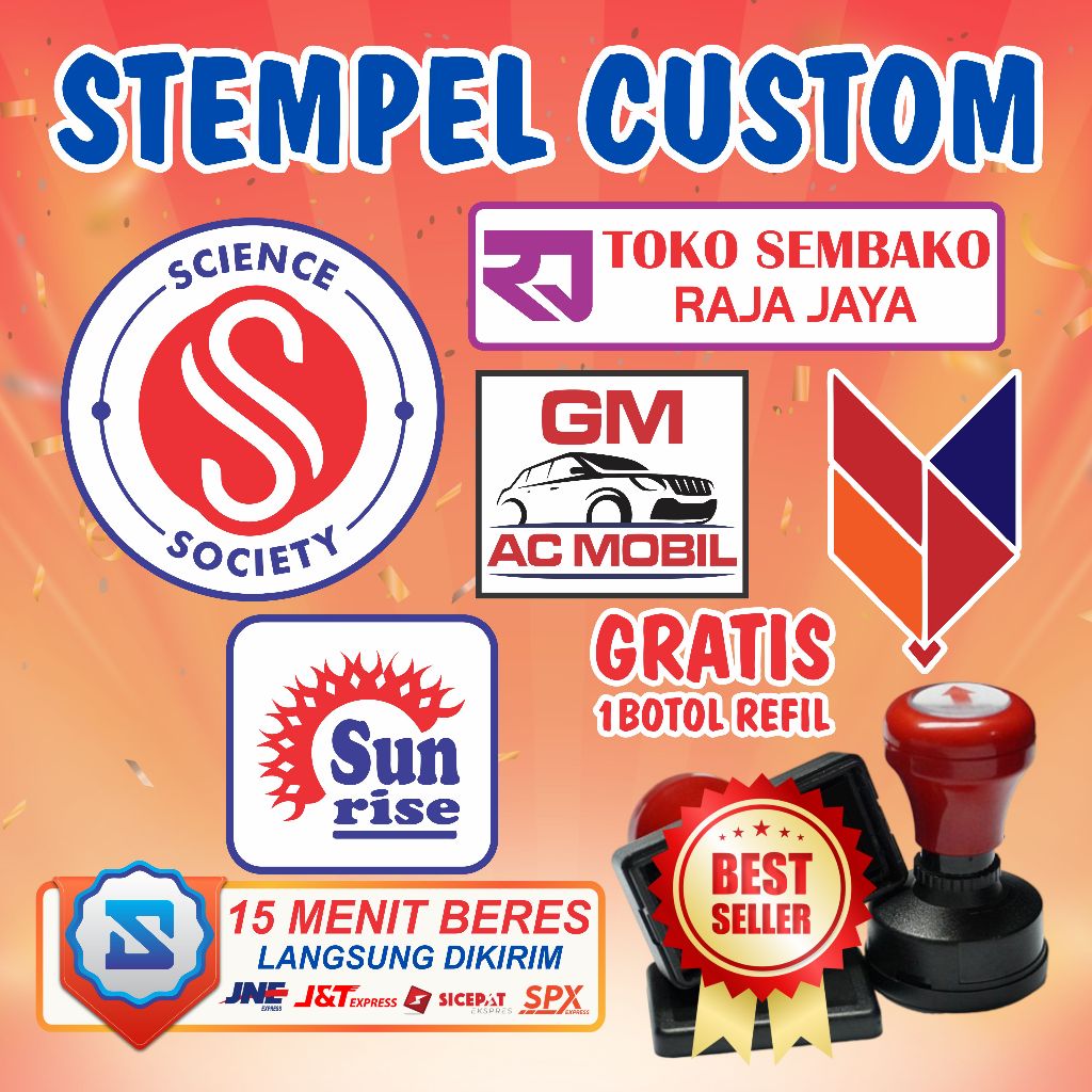 

STEMPEL CUSTOM OTOMATIS FREE DESAIN