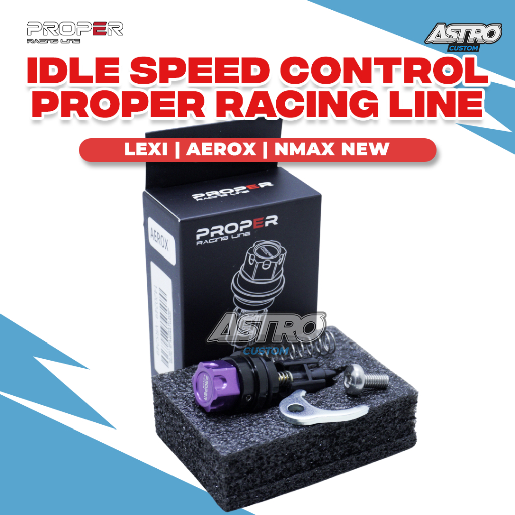 ISC Manual Proper Aerox 155 Nmax 155 Lexi 125 Integrated Speed Control Idle Air Screw Sensor Langsam