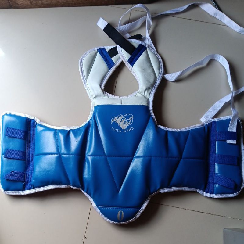 PL body protector pelindung badan taekwondo size utk anak usia 6 - 9 tahun