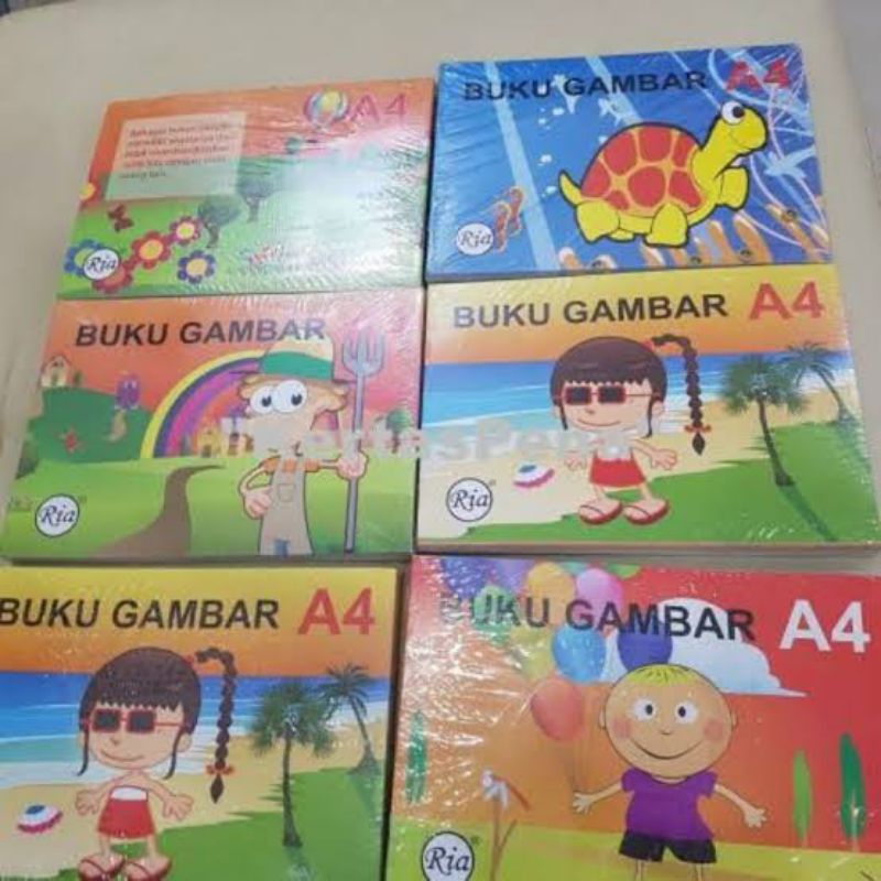 

buku gambar A4 isi 10 bisa request