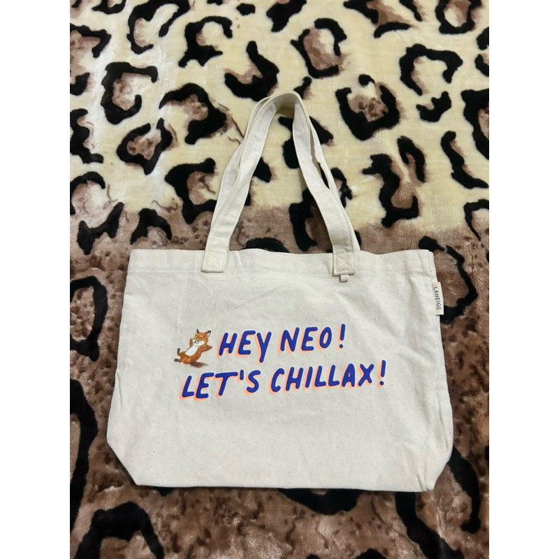 Totebag Laneige x Maison kitsune