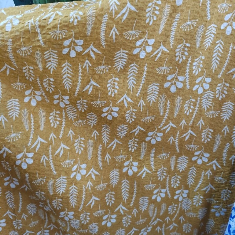 kain crincel motif - kain cotton crincle  - bahan kain silky crincel - kain krinkel motif - dress cr