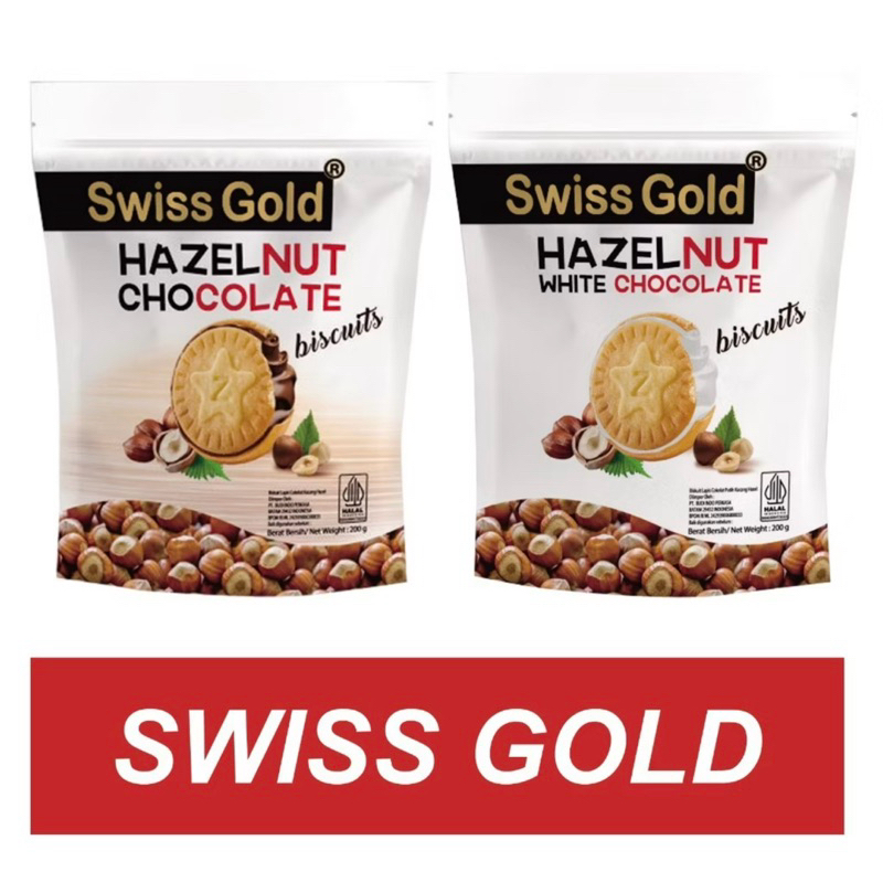 

Swiss Gold hazelnut Biskuit Coklat 100gram