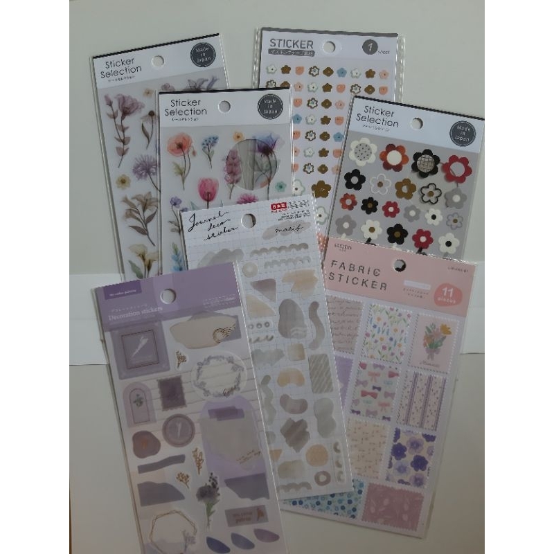 

Stiker ORI JAPAN from Daiso Seria Cando