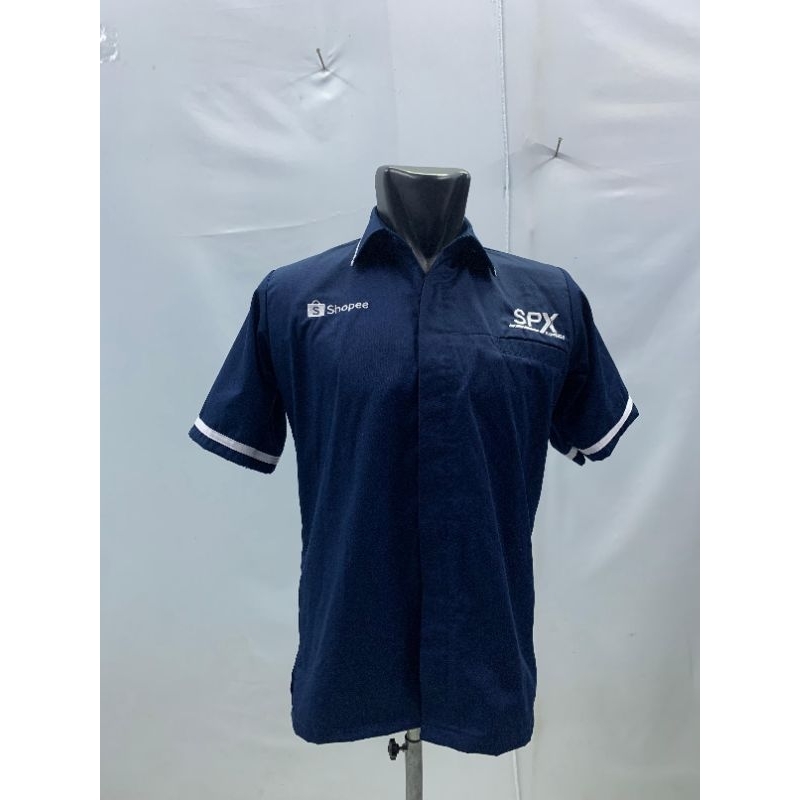 SPX Kemeja Pria Lengan Pendek Bordir Custom Bisa satuan