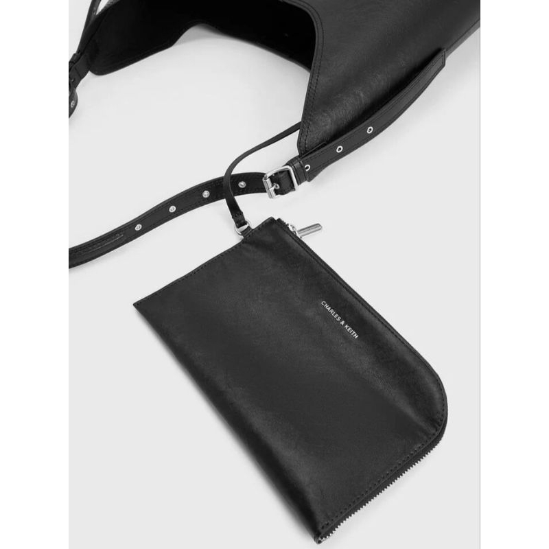 Tas Charles Keith Hobo bag + wallet