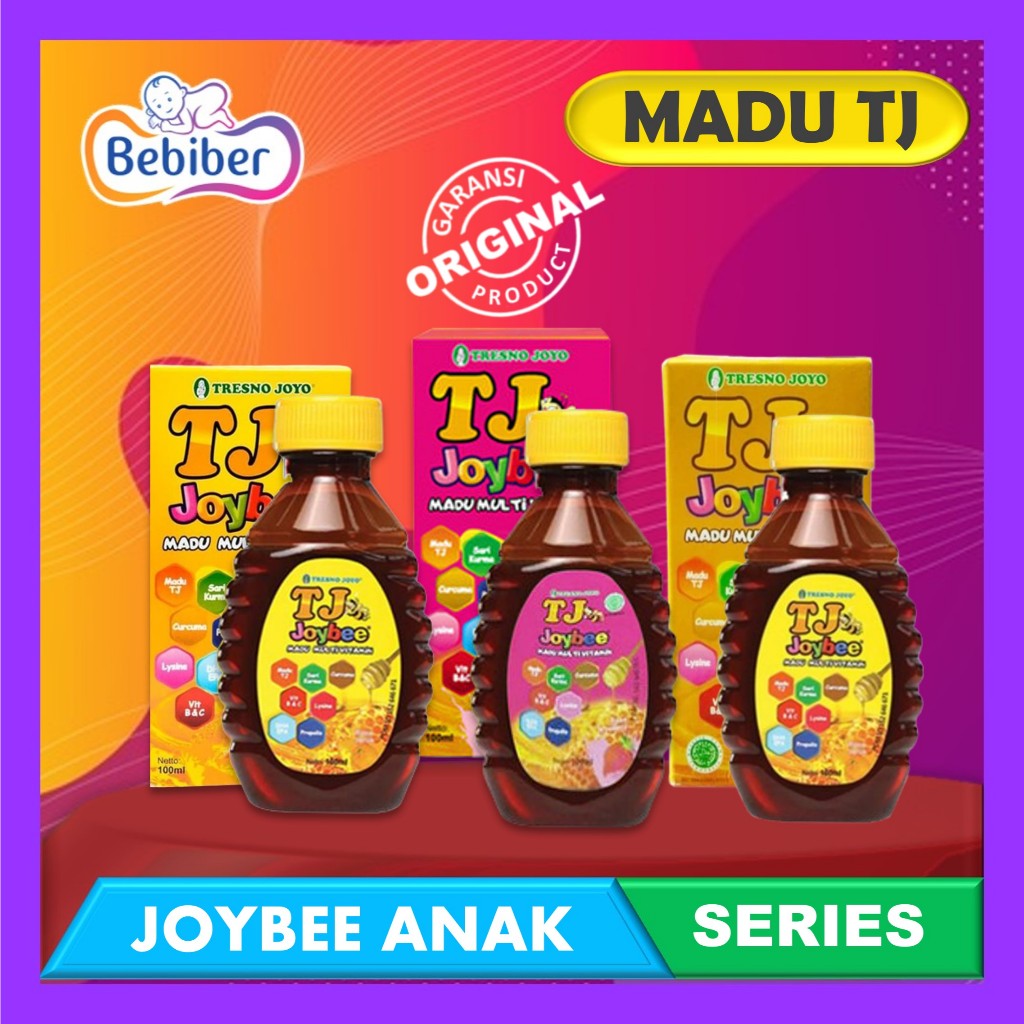 

Madu Tj Joybee 100ml / Madu Anak untuk Daya Tahan Tubuh & Nafsu Makan / Bebiber