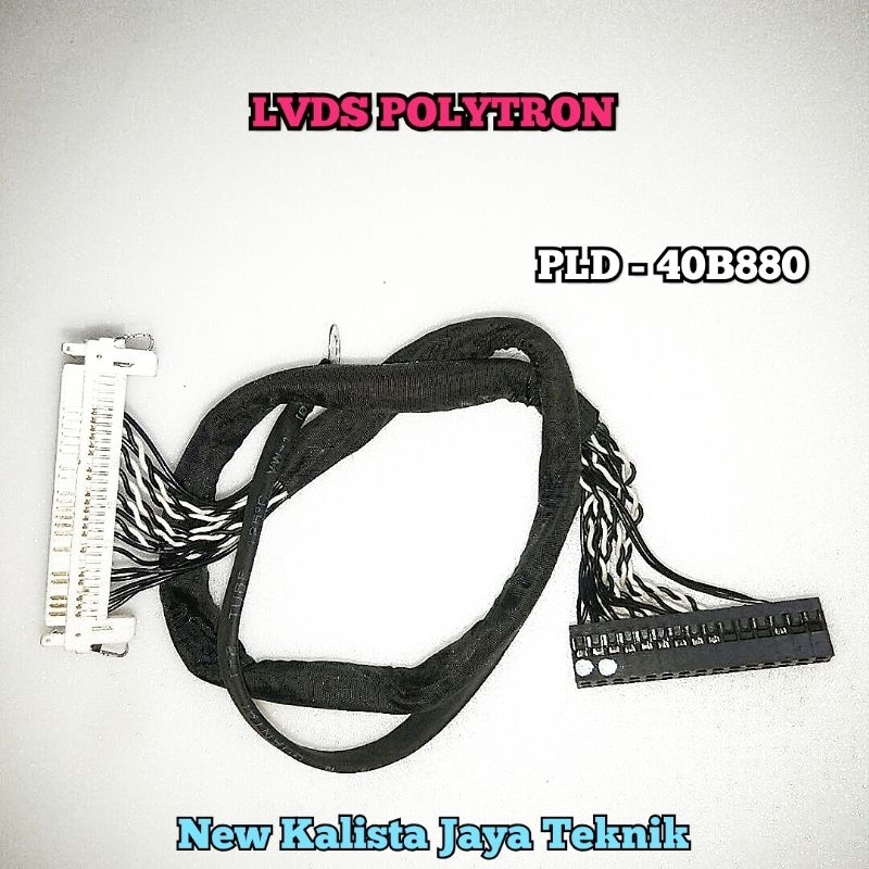 KABEL LVDS TCON TV POLYTRON PLD 40B880 ORIGINAL KABEL FLEKSIBEL TV 40B880 KABEL FLEXIBLE TV POLYTRON