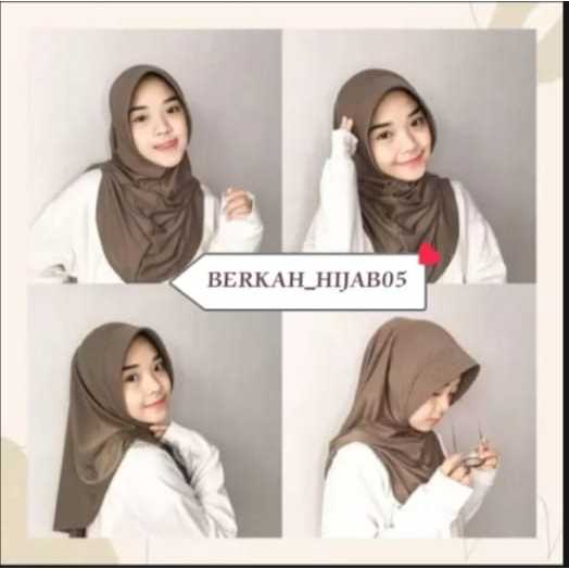 Bergo Hamidah Sport Menutup Dada | Hijab Sport Menutup Dada Jersey Premium/kerudung terpopuler/terla