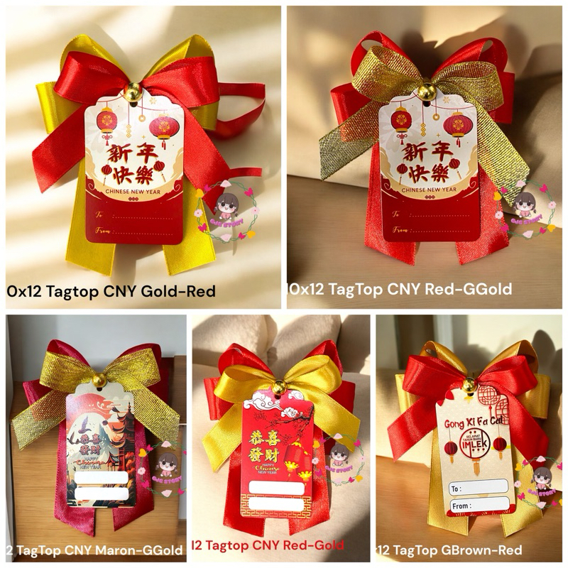 

Pita Hampers Tagtop IMLEK uk 10x12cm siap pakai