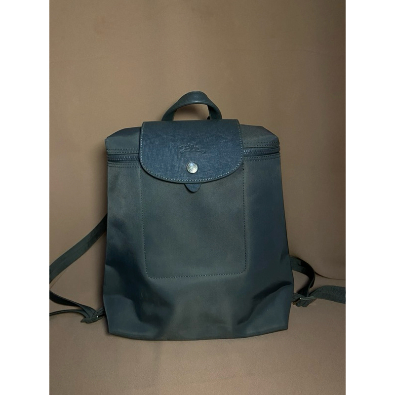 Tas Preloved Second Branded Mini Backpack Wanita Abu