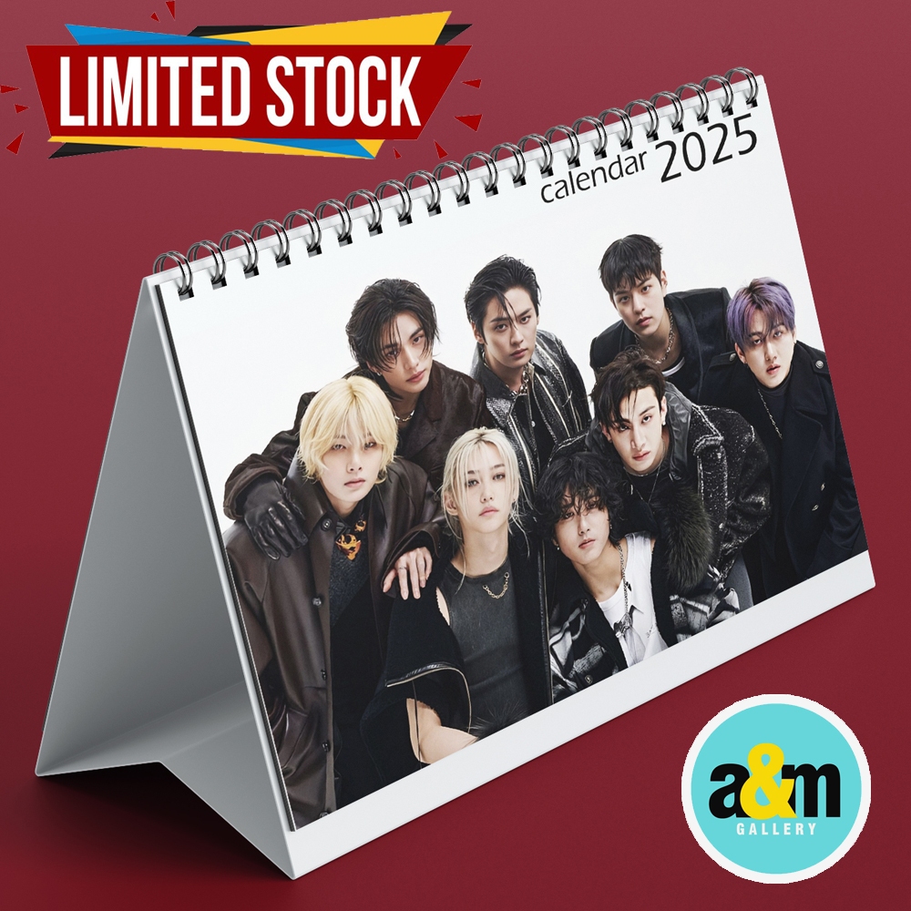 

A&M Kalender Stray Kids Kalender Meja Kalender 2025 Kalender K-POP