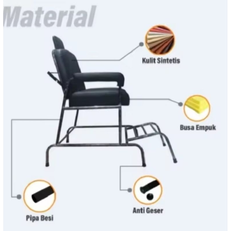 kursi pangkas rambut barbershop murah berkualitas