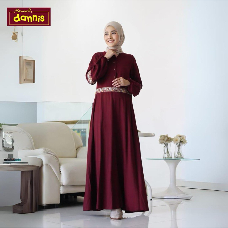Abaya dannis A231207/abaya dannis dewasa