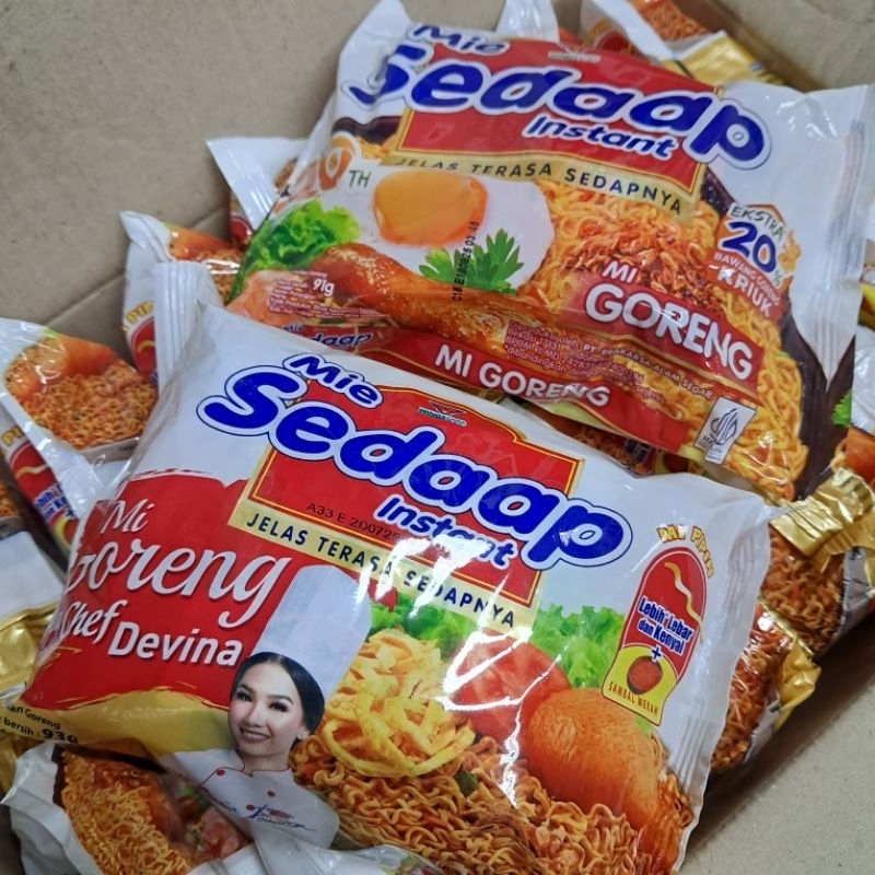 

Sedaap Mi Instan Goreng Ala Chef Devina 93 g x 3pcs