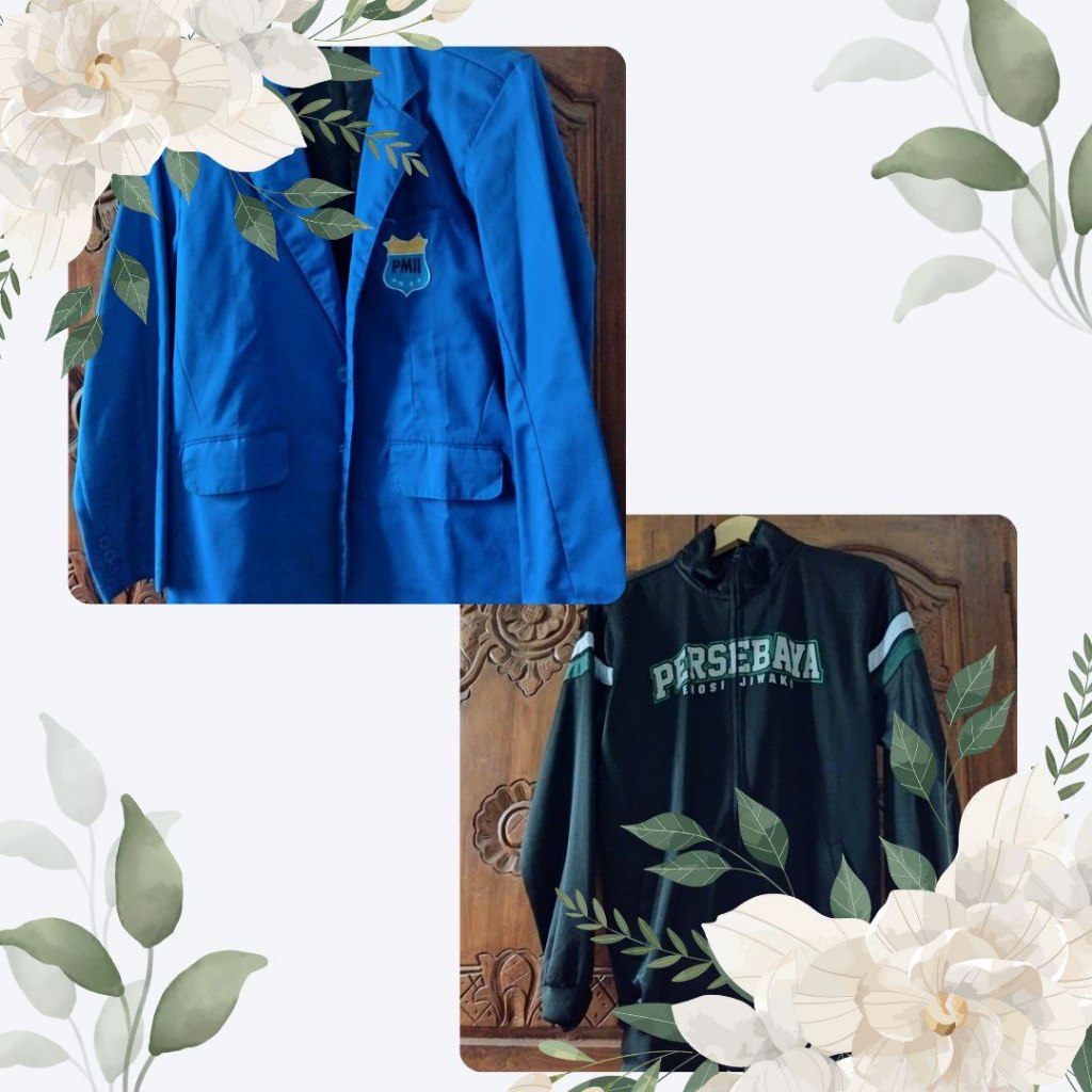 PRELOVED JAKET PMII SIZE L/JAS PERSEBAYA