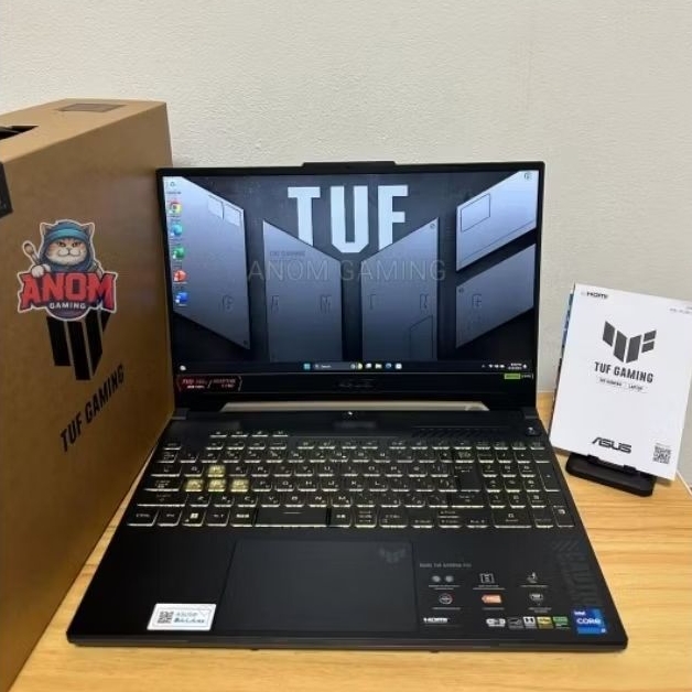 ASUS TUF F15 Core i7-12700H Rtx3050Ti Ssd 1Tb Fullset