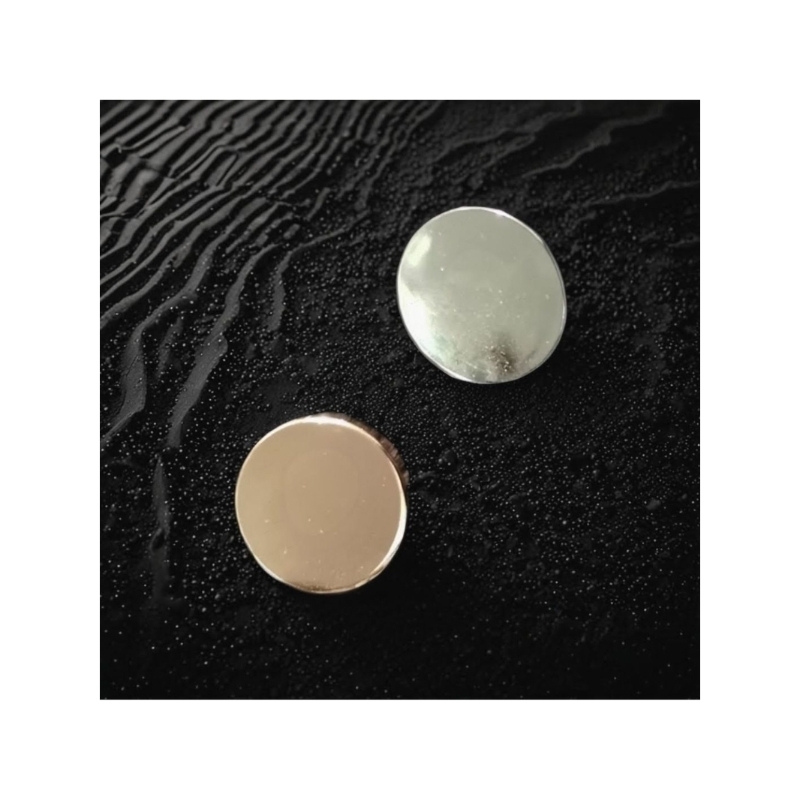 kancing besi emas fashion baju premium wanita