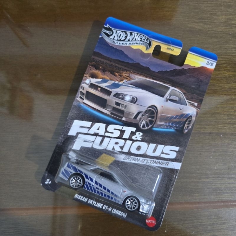 Hotwheels Fast and Furious Brian Skyline R34