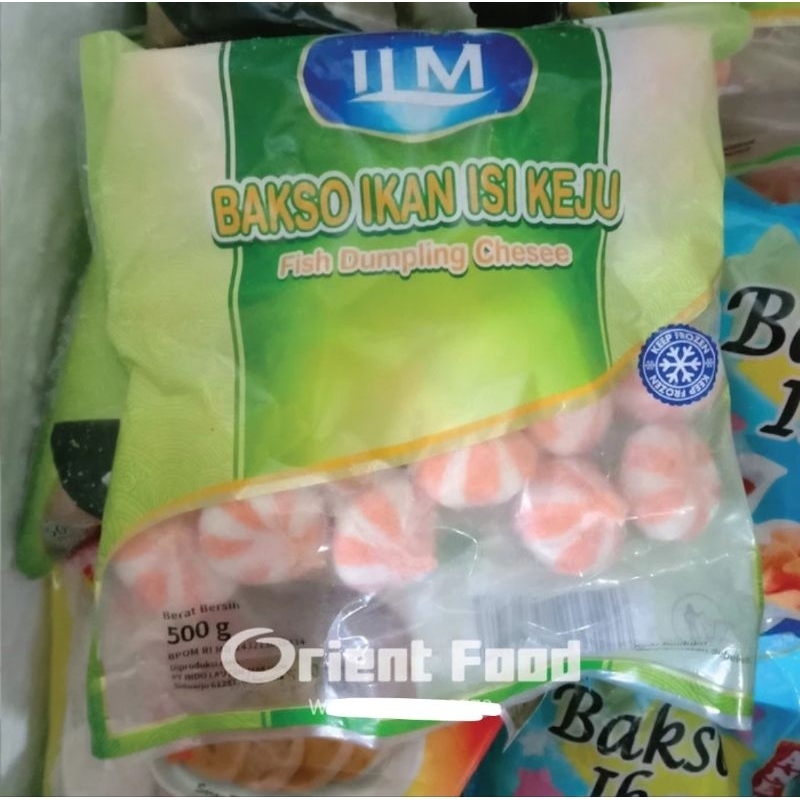 

ILM Dumpling Cheese Bakso ikan isi Keju 500gr