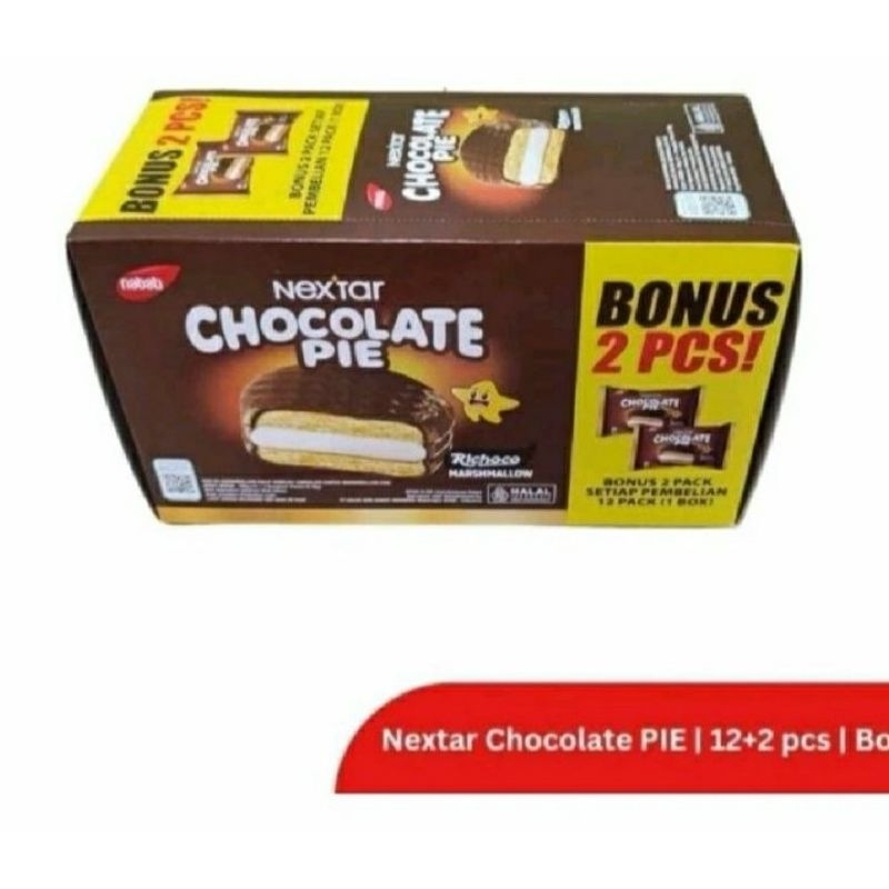 

Lotte Chocopie isi 12+2 pcs/ kotak - Lotte Chocopie di Star Snack