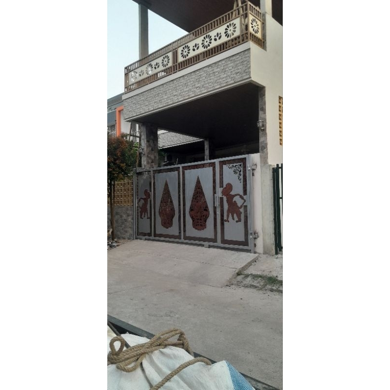 pintu pager laser cutting