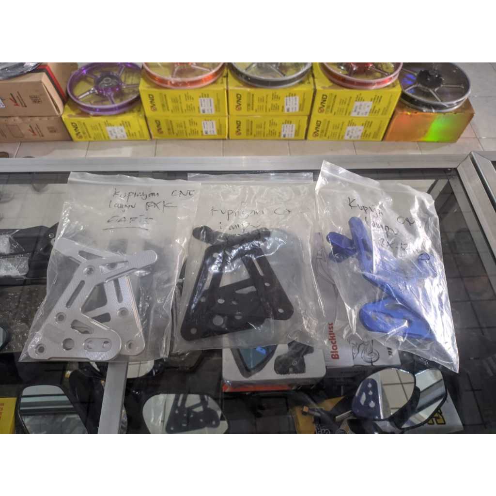 KUPINGAN LAMPU BRACKET LAMPU PRO 1 RX KING RXKING CNC ORIGINAL